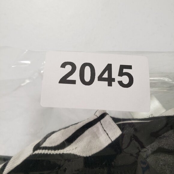 CJ Banks Womens Artsy Geometric Top 2X Black Office Mature Business Casual Work - Picture 9 of 10